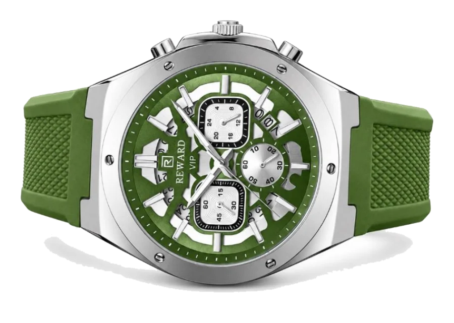Reward Men's Chronograph Watch Green